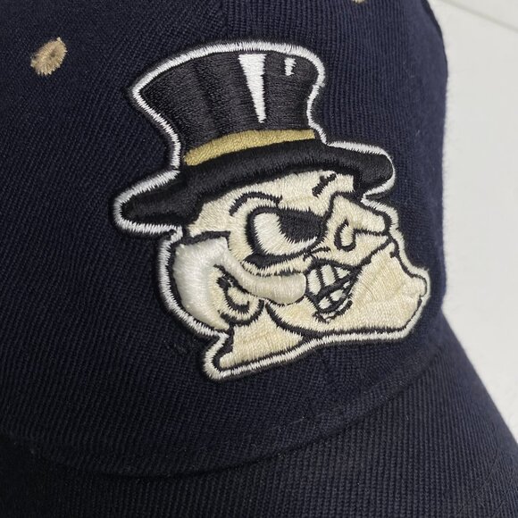 WAKE FOREST DEMON DEACONS NCAA ADULT 7 1/4 FITTED ZEPHYR CAP - Picture 6 of 6